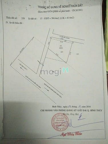 Hình ảnh Bán đất kèm kho 3 mặt tiền quốc lộ 91B, Bình Thuỷ, Cần Thơ - 28 tỷ