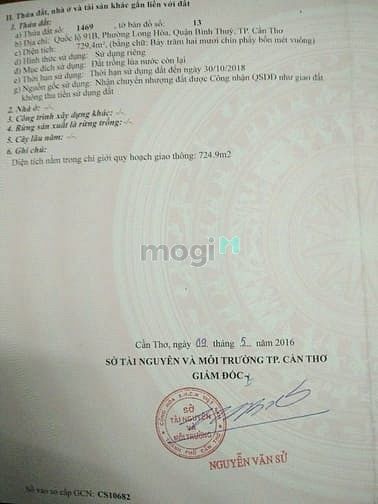 Hình ảnh Bán đất kèm kho 3 mặt tiền quốc lộ 91B, Bình Thuỷ, Cần Thơ - 28 tỷ