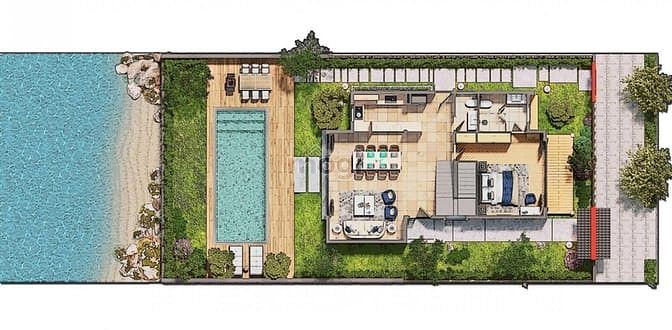 Hình ảnh Siêu dự án Villa view hồ dấu ấn vĩnh cửu CaraWorld