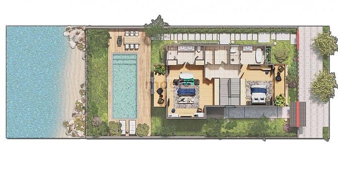 Hình ảnh Siêu dự án Villa view hồ dấu ấn vĩnh cửu CaraWorld