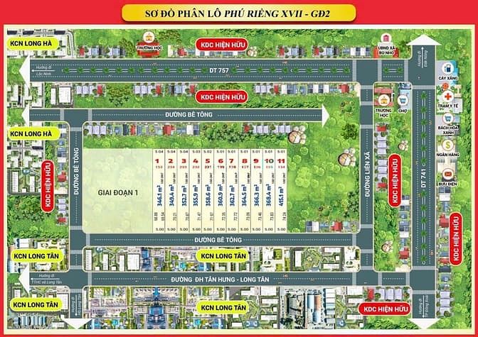 Hình ảnh Bán đất 310m2 có 100m thổ cư giá chỉ 365tr/ lô