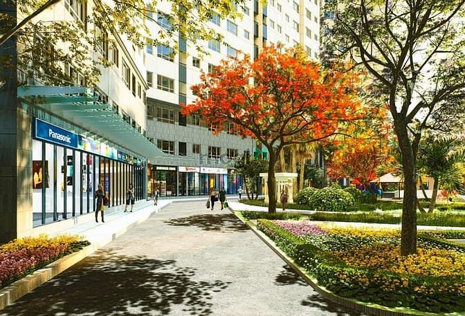Hình ảnh Bán shophouse góc 2 mặt tiền chung cư Green Town Bình Tân