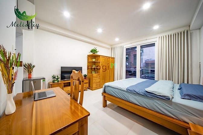 Hình ảnh Căn Hộ Studio Ban Công Thang Máy Quận 1 Gần Chợ Bến Thành