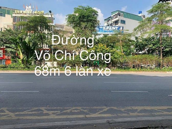 Hình ảnh Mặt phố Võ Chí Công, gần Bưởi, 2 thoáng, mặt tiền 10, 110m2