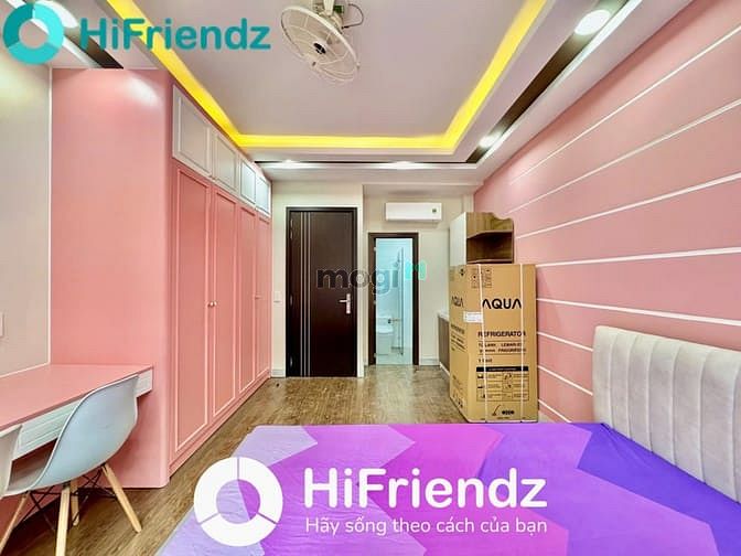 Hình ảnh CHDV Studio Cửa Sổ Decord Tone Hồng Full Nội Thất Trung Tâm Quận 10
