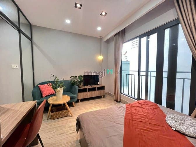 Hình ảnh Siêu phẩm 1PN 28m2 full NT có thang máy ngay mặt tiền Hồ Văn Huê