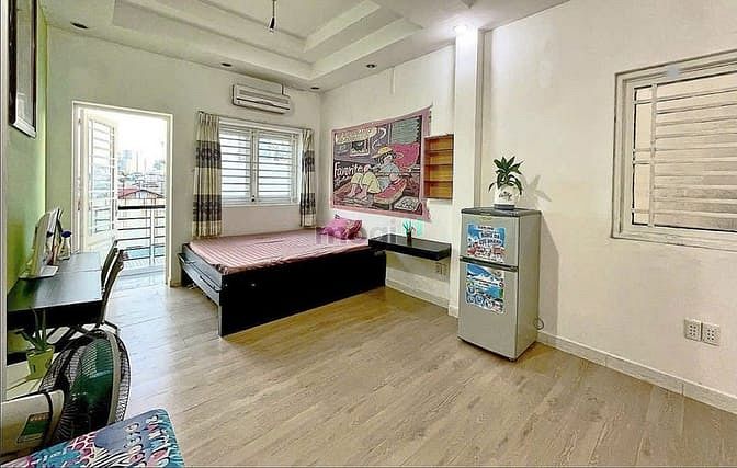 Hình ảnh Căn Hộ 1PN Ban Công Full Nội Thất Gần Cầu Công Lý , Chợ Lê Văn Sỹ