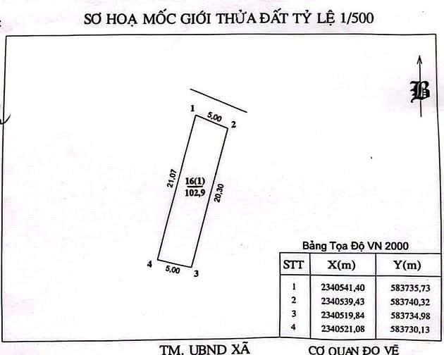 Hình ảnh Bán đất Vân Trì - Vân Nội - Đông Anh 103m giá 57tr
