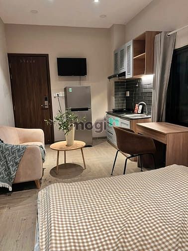 Hình ảnh Căn Hộ Studio Full NT Thiết Kế Đẹp Có Thang Máy Hầm Xe Bảo Vệ 24/24