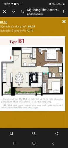 Hình ảnh Bán Trang Chủ MB66.COM / Đăng Ký Tặng 66K Ascentia căn góc, 84m, 2pn,2wc, sẵn hđ thuê 25tr/th, 7.2ty
