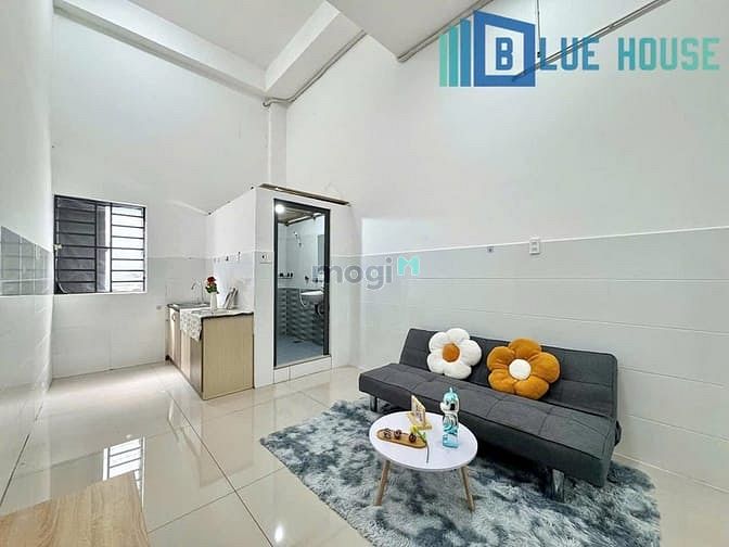 Hình ảnh Duplex 50m2 1 trệt + 1 lửng full nội thất, phòng rộng làm 1PN dưới gác