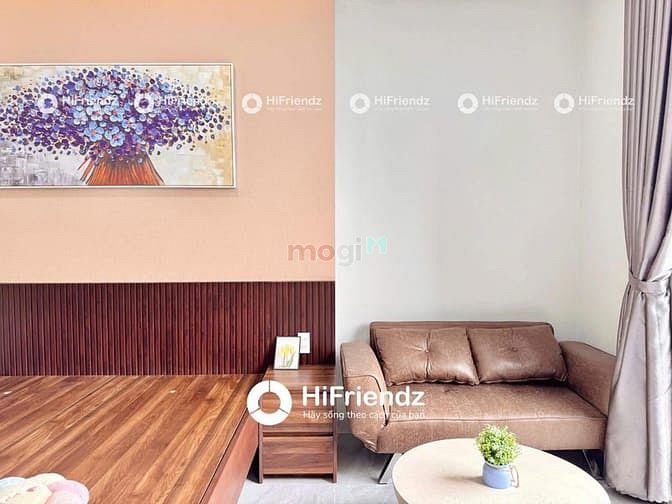 Hình ảnh Studio ban công tách bếp, máy giặt riêng, full NT cao cấp, hiện đại