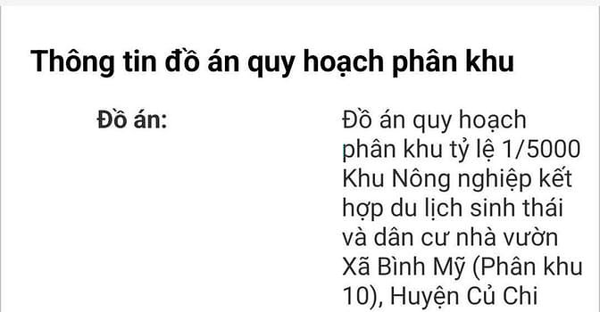 Hình ảnh Chính chủ bán đất vườn Bình Mỹ 500m2
