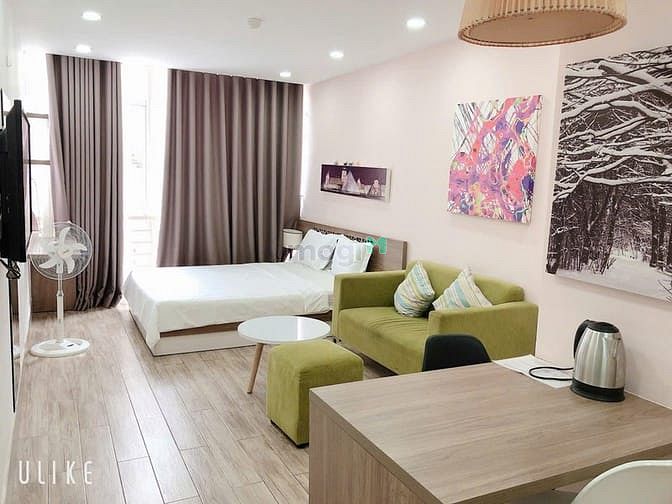 Hình ảnh Căn studio đầy đủ NT ngay nhà thờ Ba chuông, Trần Quang Diệu mới 100%