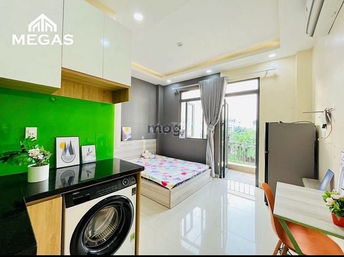 Hình ảnh Cho Thuê Studio Ban công, Máy giặt tại Cát Lái gần Cảng Cát Lái Quận 2