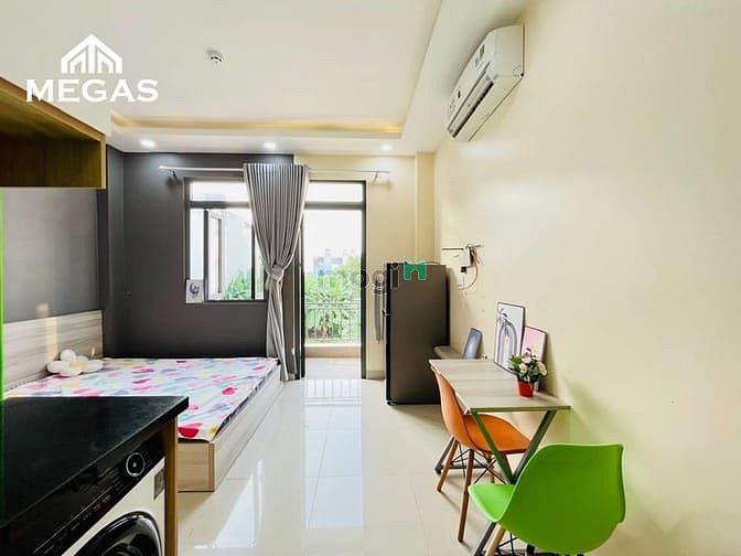 Hình ảnh Cho Thuê Studio Ban công, Máy giặt tại Cát Lái gần Cảng Cát Lái Quận 2