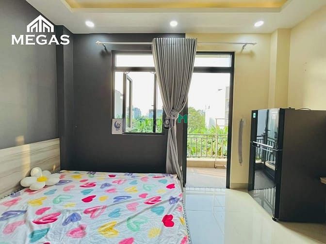 Hình ảnh Cho Thuê Studio Ban công, Máy giặt tại Cát Lái gần Cảng Cát Lái Quận 2