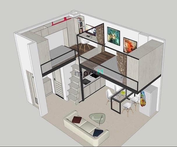 Hình ảnh Cho Thuê Duplex Full nội thất - Chỉ tính Điện Nước - Được nuôi pet