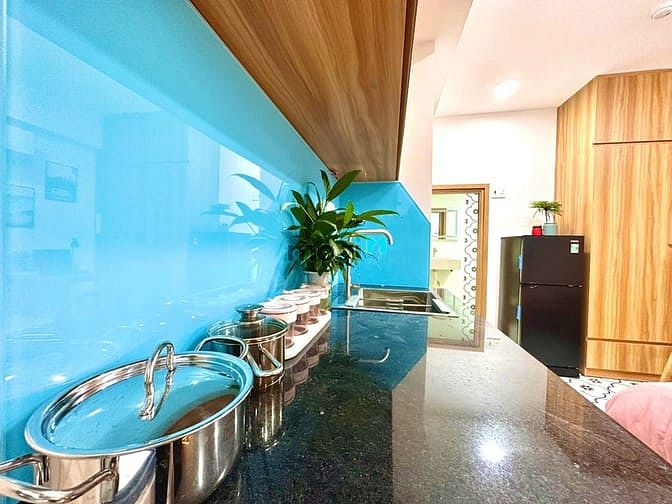 Hình ảnh Chiếc phòng cửa sổ, có bếp từ, máy giặt riêng,ngắn hạn-dài hạn
