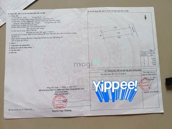 Hình ảnh Cần bán lô đất Thổ cư, xã Bình Minh, huyện Trảng Bom