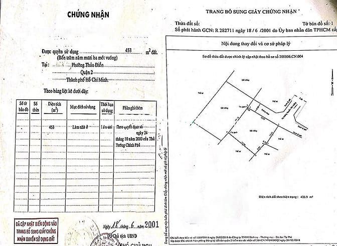 Hình ảnh Bán đất Thảo Điền, compound Nguyễn Văn Hưởng, 1058m2 đất, ngang 40m