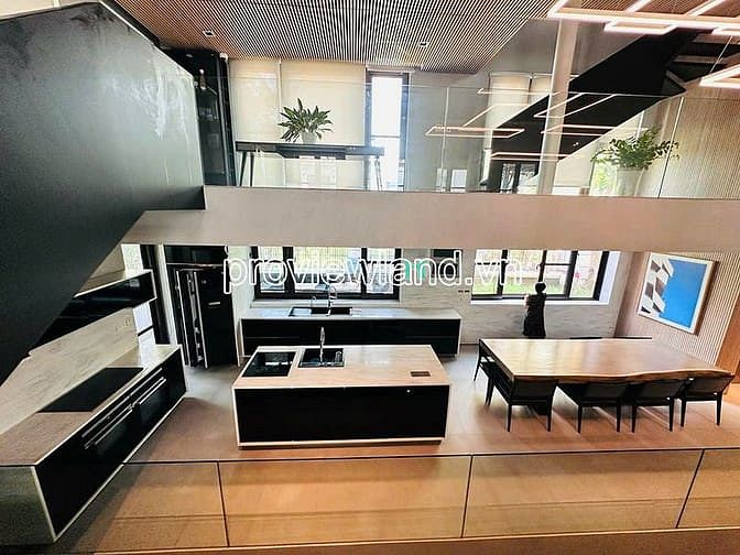 Hình ảnh Cho thuê villa Vinhomes Tân Cảng, Bình Thạnh, 1 hầm + 3 tầng, full nt