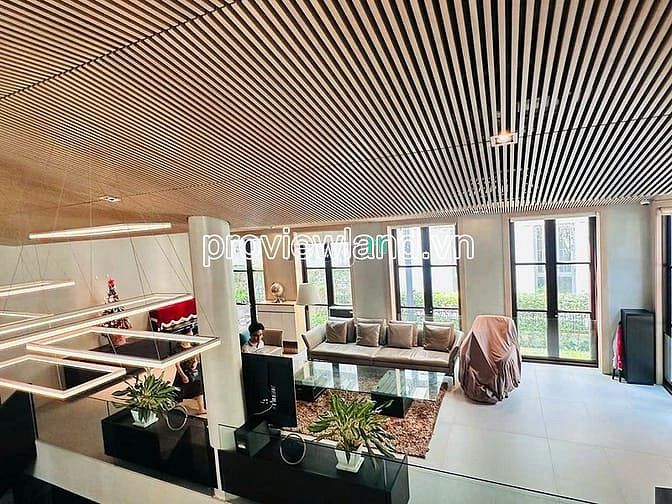 Hình ảnh Cho thuê villa Vinhomes Tân Cảng, Bình Thạnh, 1 hầm + 3 tầng, full nt