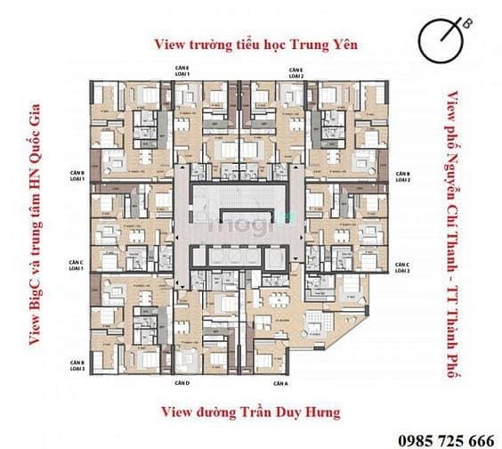 Hình ảnh Chung cư hạng sang 216 trần duy hưng
