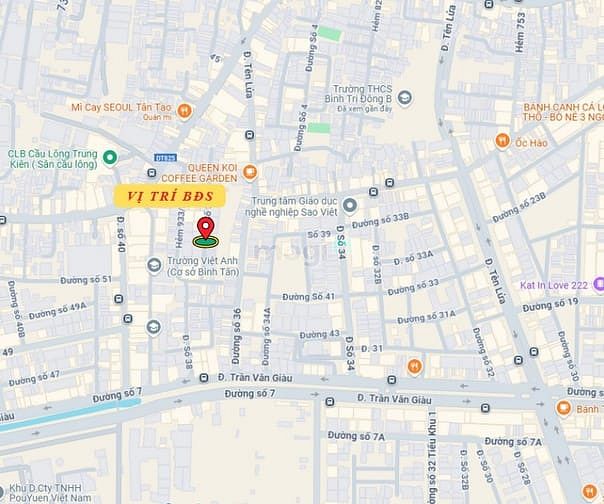 Hình ảnh Bán đất hẻm ô tô 933/ Tỉnh Lộ 10, DT 4 x 16m, 5.1 tỷ (Tín Hưng).