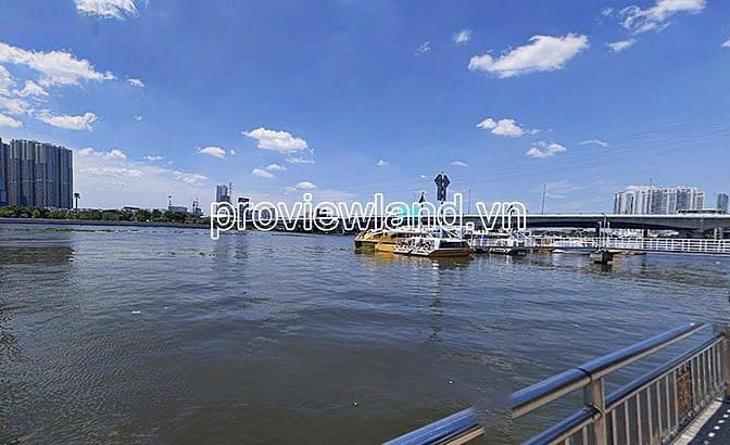Hình ảnh Cho thuê lô đất 700m2 mặt tiền sông Saigon và đường 21 Trần Não