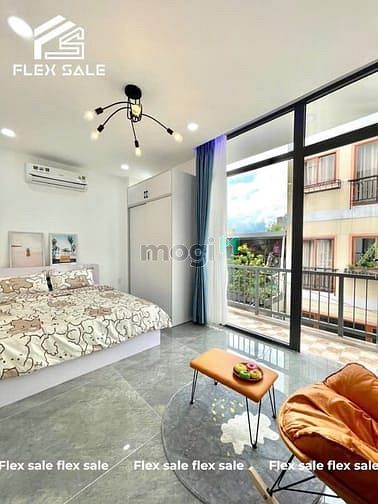 Hình ảnh 1PN ban công full bội thất cao cấp.