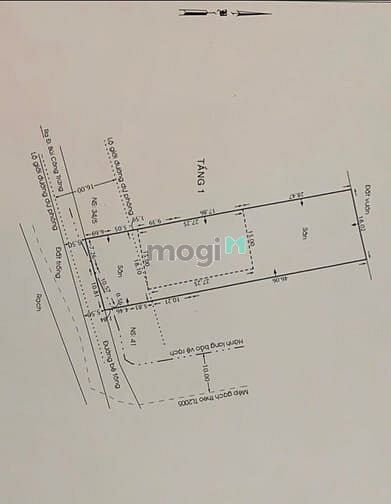 Hình ảnh Bán kho xưởng 1022m2 gần chợ Đường Quận 12