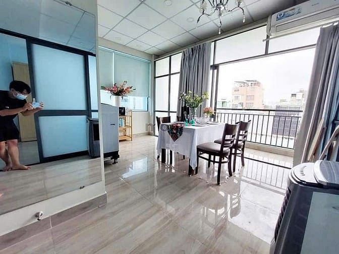 Hình ảnh Căn Hộ 1 Phòng Ngủ 40m2 Có Thang Máy Gần Ngay Phan Xích Long