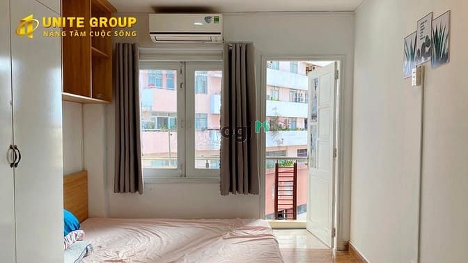 Hình ảnh Studio cho thuê full NT, ban công gần CoopMart Nhiêu Lộc Q3