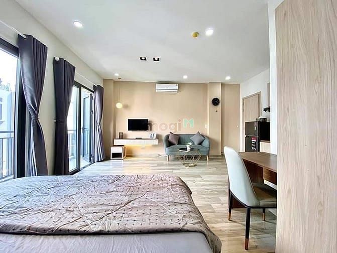 Hình ảnh Studio rộng 30m2 - Ban công - Full nội thất