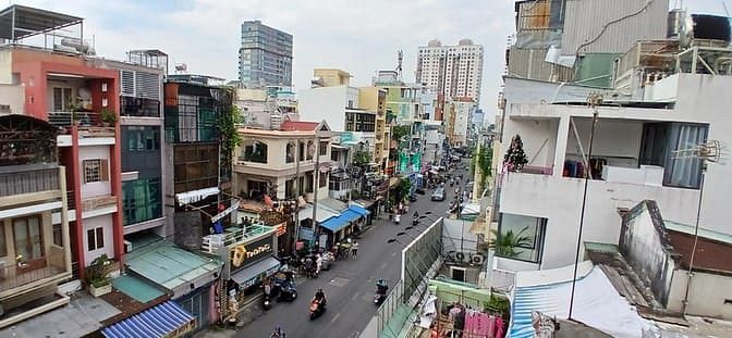 Hình ảnh MT Cao Đạt 172 P1 Q5 ; cấu trúc nhà 5 tầng chỉ 11 tỷ