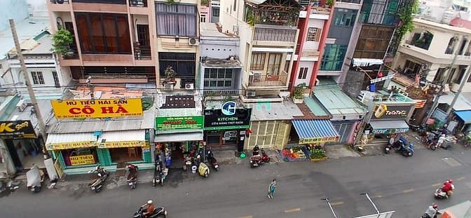 Hình ảnh MT Cao Đạt 172 P1 Q5 ; cấu trúc nhà 5 tầng chỉ 11 tỷ