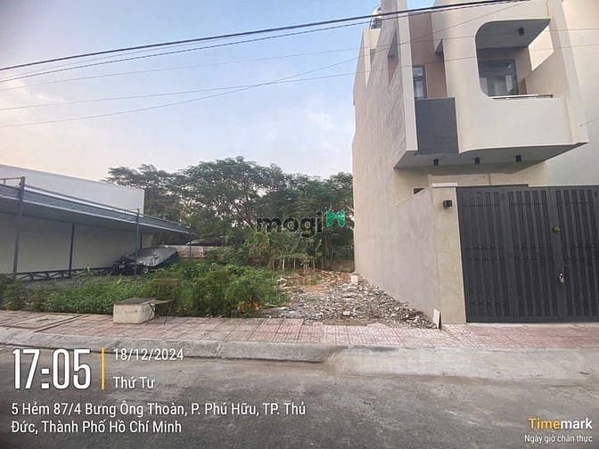 Hình ảnh Bán Lô Đất 1/ đường Bưng Ông Thoàn. Phú Hữu, Q9 - DT : 52m2- 3 tỷ 7