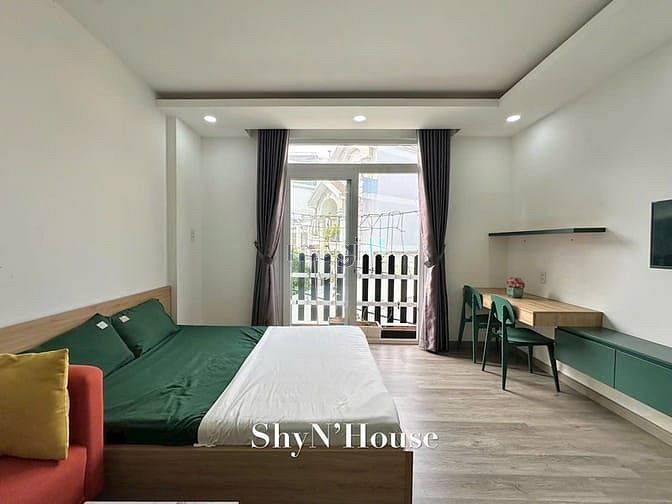 Hình ảnh Studio ban công, máy giặt riêng, full NT gần Bảy Hiền, chợ Tân Bình