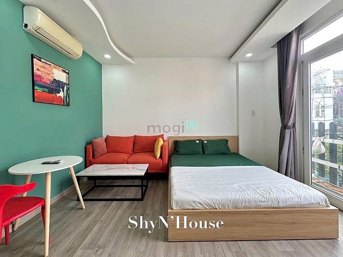 Hình ảnh Studio ban công, máy giặt riêng, full NT gần Bảy Hiền, chợ Tân Bình