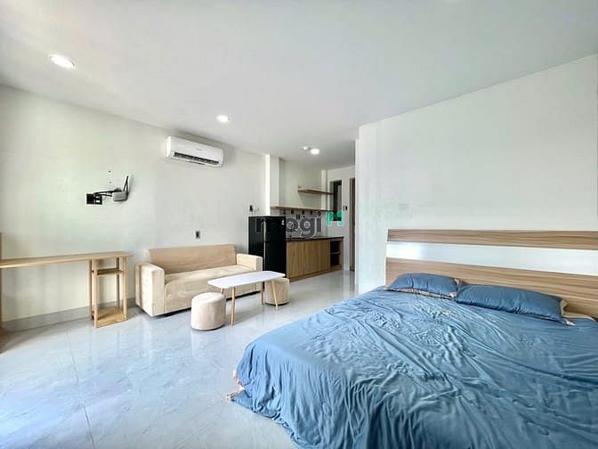 Hình ảnh Căn Hộ Ban Công Siêu Thoáng - Full Nội Thất - Máy Giặt Riêng