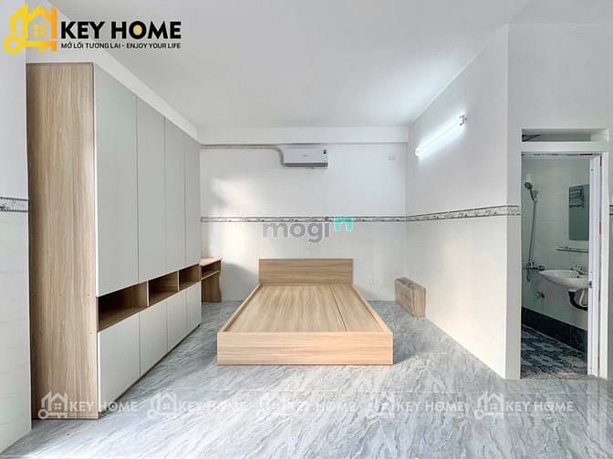 Hình ảnh 🔥 Studio Full Nội thất Bancol Siêu rộng ngay tại Chợ Thạch Đà