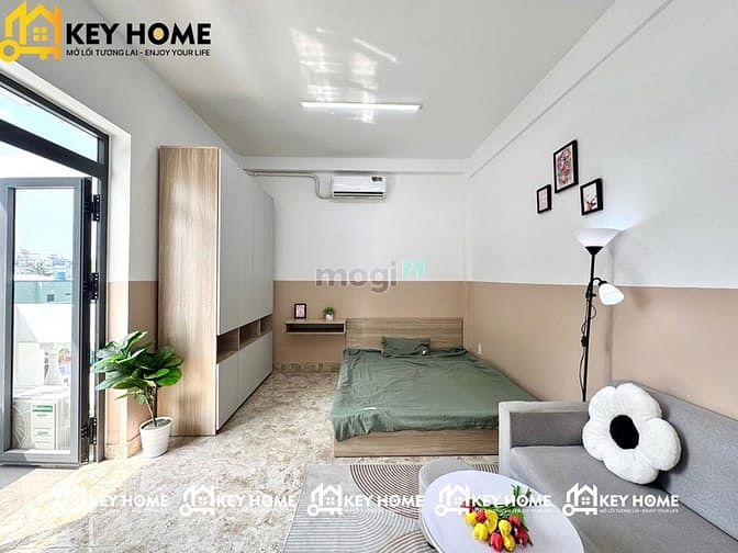Hình ảnh 🍀Studio Bancol Full nội thất thiết kế hiện đại Ngay Tại CV Văn Hoá
