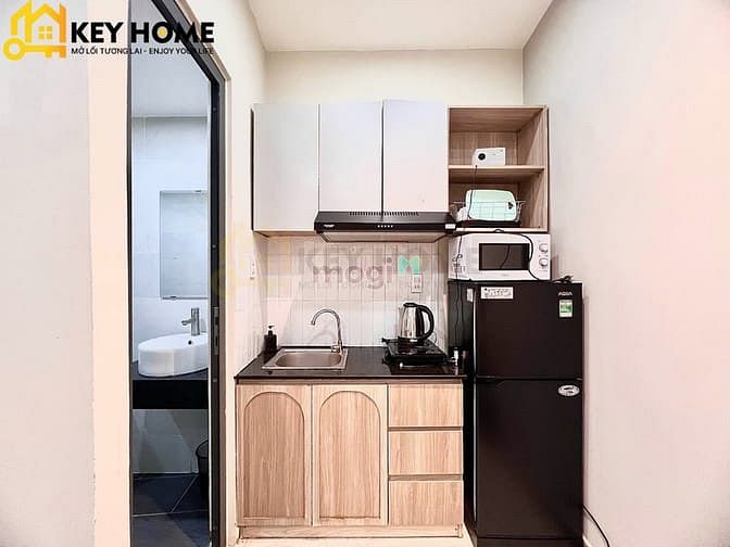 Hình ảnh 🍀Căn Hộ Mini Đầy Đủ Nội Thất, Giường Nệm Cao Cấp