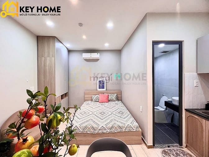 Hình ảnh 🍀Căn Hộ Mini Đầy Đủ Nội Thất, Giường Nệm Cao Cấp