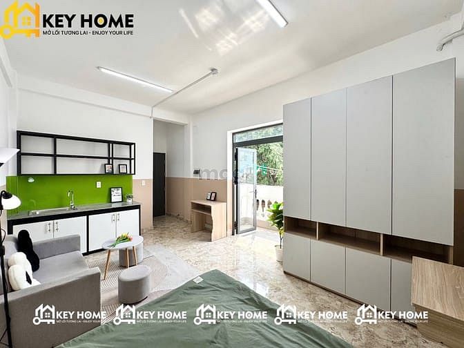 Hình ảnh 🍀Studio Bancol Full nội thất thiết kế hiện đại Ngay Tại CV Văn Hoá