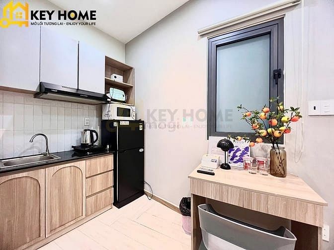 Hình ảnh 🍀Căn Hộ Mini Đầy Đủ Nội Thất, Giường Nệm Cao Cấp