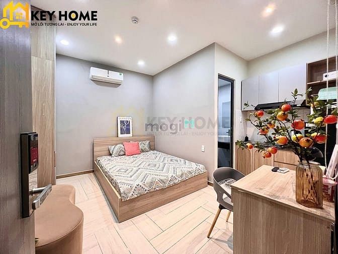 Hình ảnh 🍀Căn Hộ Mini Đầy Đủ Nội Thất, Giường Nệm Cao Cấp