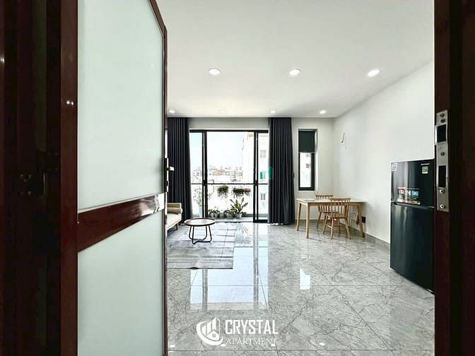 Hình ảnh Penthouse ban công, DT 60m2, full NT, phòng khách siêu rộng gần Aeon