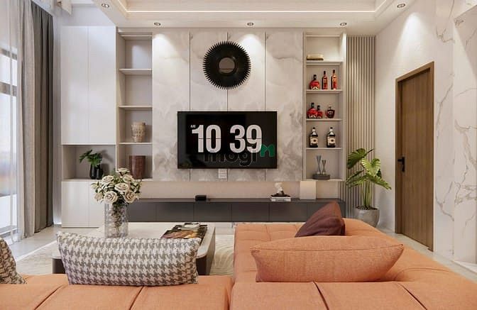 Hình ảnh Nhà Bồ Đề 41m, 6 tầng lô góc, 3 ngủ, Full nội Thất, Ô tô đỗ cửa